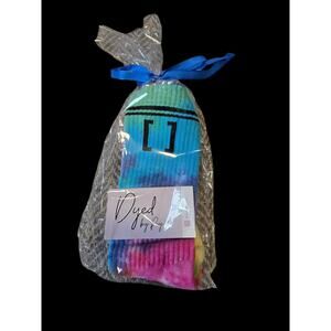 NWT solidcore tye dye socks